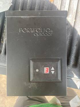Gla-120-12w-1 Portfolio Outdoor Landscape Low Voltage Lighting Light Power Unit 120w 12v Ac