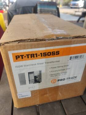 Pt-tr1-150ss Pro-trade - Tr1 Transformer 150w Stainless Steel