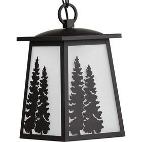 Progress Lighting 785247239139 Torrey Collection 1-light Etched Seeded Glass Craftsman Outdoor Hanging Lante