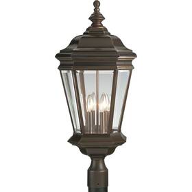 P5474-108 Progress Lighting P5474 Crawford Four-light Cast Aluminum Post - Bronze