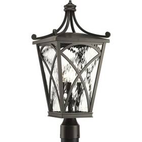 P6442-108 Progress Lighting - Three Light Post Lantern Outdoor Cadence