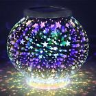 Pw600 Color Changing Mosaic Solar Light Weatherproof Crystal Glass Globe