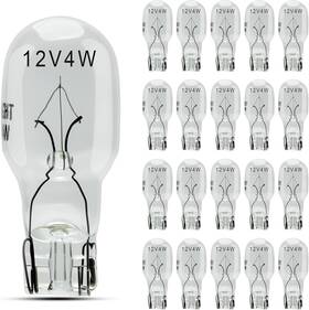 Pweow 445024912961 T5 Landscape Light Bulbs 12 Volt 4 Watt Wedge Bulb For Malibu Outdoor Bul