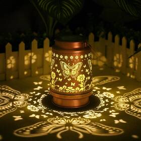 Zxqf08 Qppder Butterfly Solar Lanterns Outdoor Waterproof Mother Day Gifts Birthday Fo