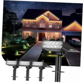 Cl-sd-1 Quanzhouruixindianziyouxiangongsi Solar Spotlights Outdoor Waterproof Landscape Path Lights 4 Pack White