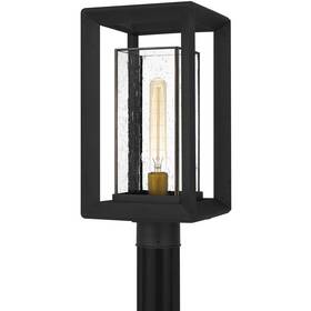 Inf9009ek Quoizel Open Box Infinger Post Light Or Accessories Earth Black