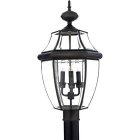 Ny9043z Quoizel Open Box Newbury Post Light Or Accessories Medici Bronze