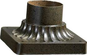 7-102-86 Quorum Lighting Accessory - 2.75 Inch Square Post Adapter-oiled Bronze Finish