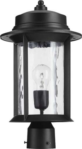 7248-9-69 Quorum Lighting Charter - 1 Light Outdoor Post Lantern In Style 9.5