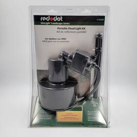 K780br Red Dot Portable Flood Landscape Light Kit Brand New Sealed Old Stock
