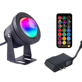 Richsing 742939472632 Spot Lights Outdoor 10w Rgb Color Changing Low Voltage Landscape Lighting Ip
