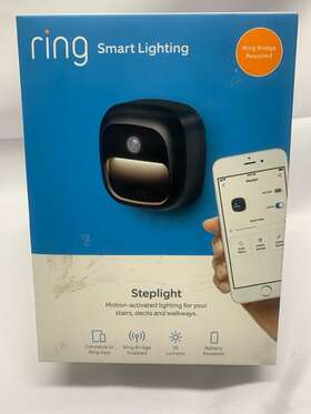 5ld1s8-ben0 Ring Smart Lighting Steplight Led Motion-activated Battery Powered-black New