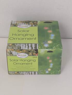 Rite Aid Home & Garden 011822911269 And Led Solar Hanging Ornament - Nib