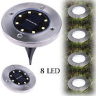 Rix833916 Glime Led Solar Power Light Under Ground Lamp Outdoor Path