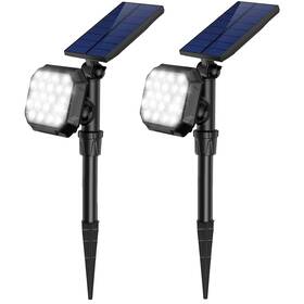 Roshwey 734830496510 Solar Spot Lights Outdoor 22 Led 700 Lumens Bright Powered Flood Light