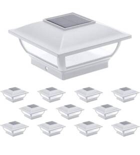 Tn-1222546 Royalty Greenlighting 7 Lumen Solar Post Cap Light 12 Pack. Amazon Price 132.99