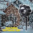 Rqx786859 Snow Falling Led Moving Laser Projector Light Christmas Night Lamp