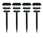 Rs60m-f10-bk-c4 Portfolio Brighter Black Solar Integrated Led Path Light