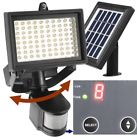 Rs80pir.2015ii Robust Solar Led Outdoor Motion Light Digitally Adjustable Time