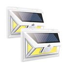 S17066 Juslit Solar Motion Sensor Light Cob Led Lights 611885441743