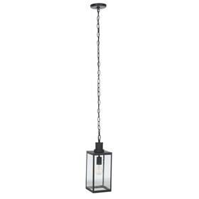 Safavieh 195058427272 Lighting Collection Agni Black Outdoor Pendant Hanging Light Fixture Led Bul