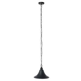 Safavieh 195058427296 Lighting Collection Graylyn Black Outdoor Pendant Hanging Light Fixture Led