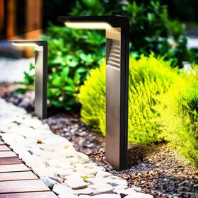Yh0801d Samphon Solar Pathway Lights Waterproof Super Bright 6 Pack Led Landscape Lig