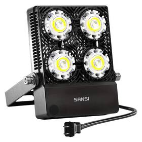 200w Sansi 932336203838 30w Outdoor Led Flood Light Equiv. 3000lm Super Bright Security