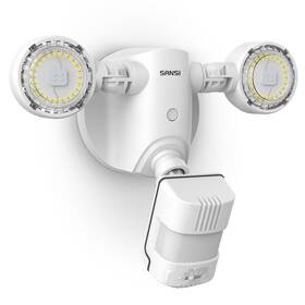 Sansi 932336206983 2000lm Motion Sensor Outdoor Lights 15w 5000k Dusk To Dawn Eave Mount
