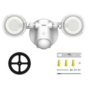 Sansi 974466757881 30w 4000lm Led Motion Sensor Outdoor Lights 50 000 Hrs Lifespan Securi