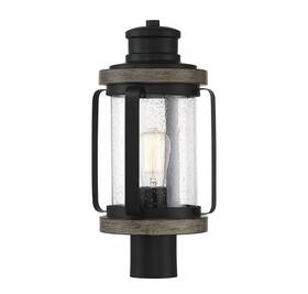 5-2954-185 Savoy House 5-2954 Parker 18 Inch Tall Outdoor Pier Mount Post Light - Lodge