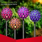 Sgg009 Solar Garden Color Changing Crystal Ball Decor Stake Led Light