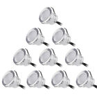 Sh4deck-6wxx-10p Torchstar Led Outdoor Recessed Deck Light Kit For Garden Steps