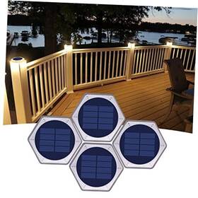 Shenzhen E-lover Technology Co. Ltd 313093932999 Stick On Solar Step Lights Outdoor Waterproof Small Stair Auto On/