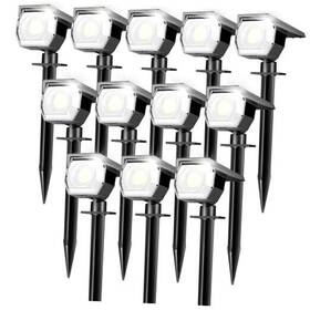 Gs19 Shenzhen Olymtek Technology Co. Ltd Solar Lights Outdoor Spotlights Waterproof 3 12 Pack Cool White