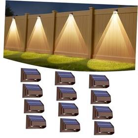 Swv-3108-12p Shenzhen Watt Valley Optoelectronic Technology Co. Ltd Solar Fence Lights Outdoor 30h 12 Pack 3000/4000/6000k