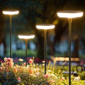 Qf-243 Shenzhen Woqinfeng Electronics Co. Ltd. Solar Lights Outdoor Garden 4 Pack Pathway Light 31 Inch Tall Sway By Wind Sol