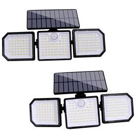 Zm102 Siarenomo Solar Outdoor Lights 2500lm 167 Led Motion Sensor Ip65 Waterpr
