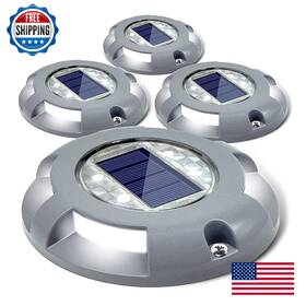 B07d6p8ptw Siedinlar Solar Deck Lights Driveway Dock Led Outdoor Waterproof - 20 Tons Rated