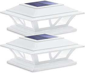 Jx-zt-9168w Siedinlar Solar Post Lights Outdoor 2 Modes Led Fence Deck Cap Light For 4x4 5x5 6x6 Posts