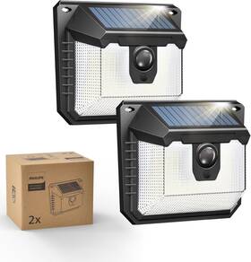 6944402330 Signify Philips Solar Lights Motion Sensor Outdoor 258 Leds Powered Security Ligh