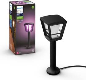 Signify North America Corporation 705353102479 Philips Hue Econic Outdoor Smart Pathway Light - White And Color Ambiance Led Walk
