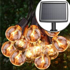 Sl-83 Silikang Solar String Lights Waterproof And Shatterproof Led Outdoor Light With 25