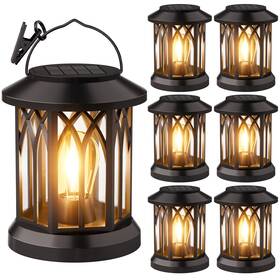 Simlix 742985222342 6 Pack Solar Lanterns Outdoor Waterproof - Hanging Decorative Outdoo
