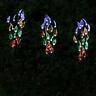Sl04-r Oxyled Oxyflor Colorful Solar Powered Garden Tree Shaped Stake Light