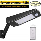 Sl05-warm-us Licwshi Led Solar Light Waterproof Outdoor Security Night Wall