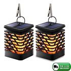 Sl1012-2 Tomcare Solar Lights Lanterns Dancing Flame Outdoor Hanging Decor