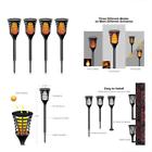 Sl961q Solar Lights Torches Outdoor Upgraded Led Flame Working Modes Flicker