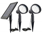 Slsp0021 Sunlong Solar Spotlight Outdoor In Flag Pole Light 667797934187