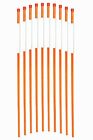 Sm144o20 Fibermarker Driveway Markers Orange Dia Poles Snow Yard